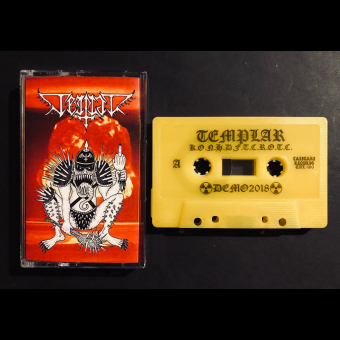 TEMPLAR Knights of Nuclear Hell Decibelfucking the Charred Remains of the Christ TAPE [MC]